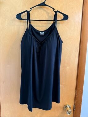 32 Degrees Black Women's Camisole with Built-in Bra